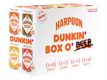 A Big Box O' Beer: Harpoon Brewery and Dunkin'® Return for a Fifth Season, Introducing Three New Flavors A Big Box O' Beer: Harpoon Brewery and Dunkin'® Return for a Fifth Season, Introducing Three New Flavors