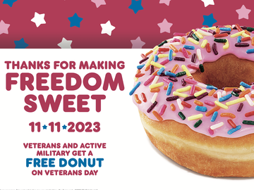 Dunkin’ Honors Military Members on Veterans Day Dunkin’ Honors Military Members on Veterans Day