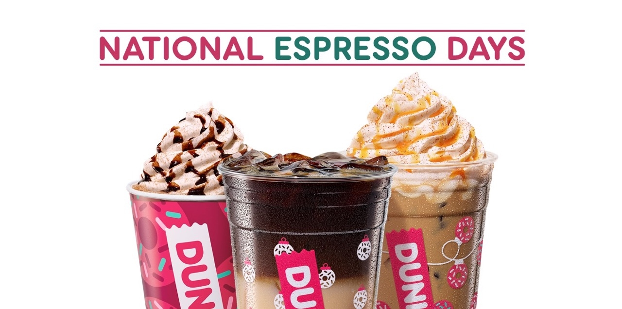 A Latte Points Are Coming to Dunkin’ Rewards Members for National Espresso Day