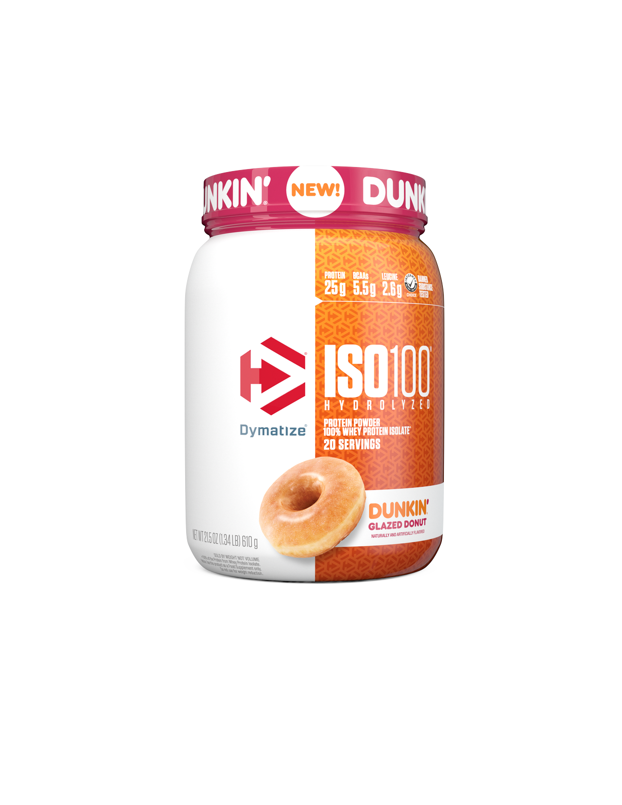 Keep Your Fitness Journey Runnin’ on Dunkin’ with New Glazed Donut Flavor Protein Powder 