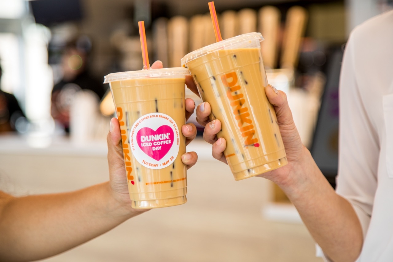 1.6 Million Cups of Good Karma: Dunkin’® Iced Coffee Day   Raises $1.6 Million to Bring Joy to Children’s Hospitals Nationwide 