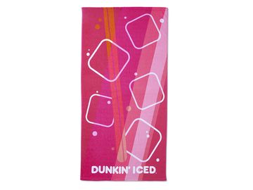 Dunkin' Iced Beach Towel