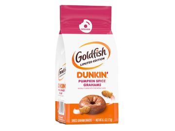 Goldfish Dunkin' Pumkin Spice Grahams