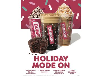 Dunkin' Holiday Lineup Dunkin' Holiday Lineup