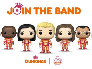Join the Band and Make Yourself a DunKing With Dunkin’® x Pop Yourself Funko Pops Collectables