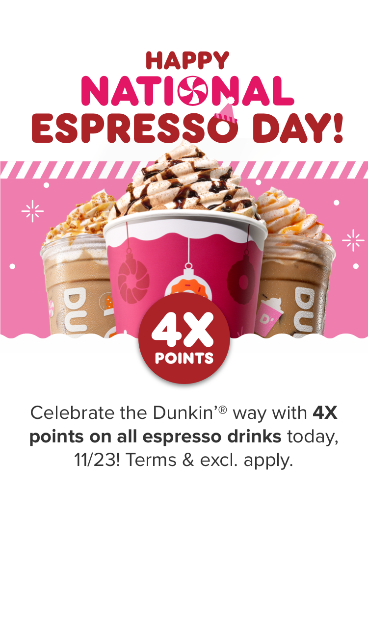 National Espresso Day Promotion