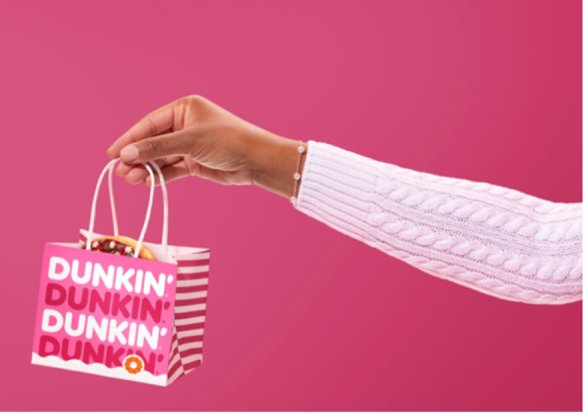 Dunkin' Mini-Holiday Donut Bag