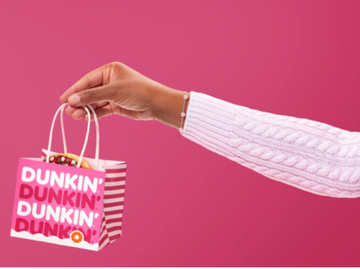 Dunkin' Mini-Holiday Donut Bag