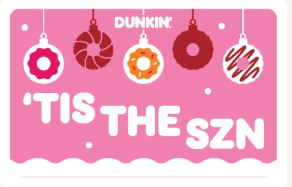 Stuff Your Stocking with Gifts from Dunkin’® 