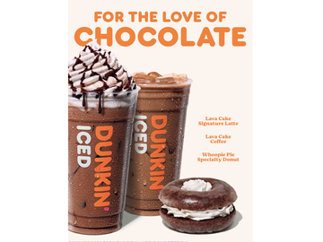 Dunkin' Lave Cake _ Whoopie Pie Donut Dunkin' Lave Cake _ Whoopie Pie Donut
