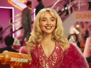 Ad Still - Sabrina Carpenter x Dunkin'