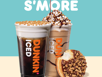 S'mores Lineup: Cold Brew, Frozen Coffee, Donut S'mores Lineup: Cold Brew, Frozen Coffee, Donut