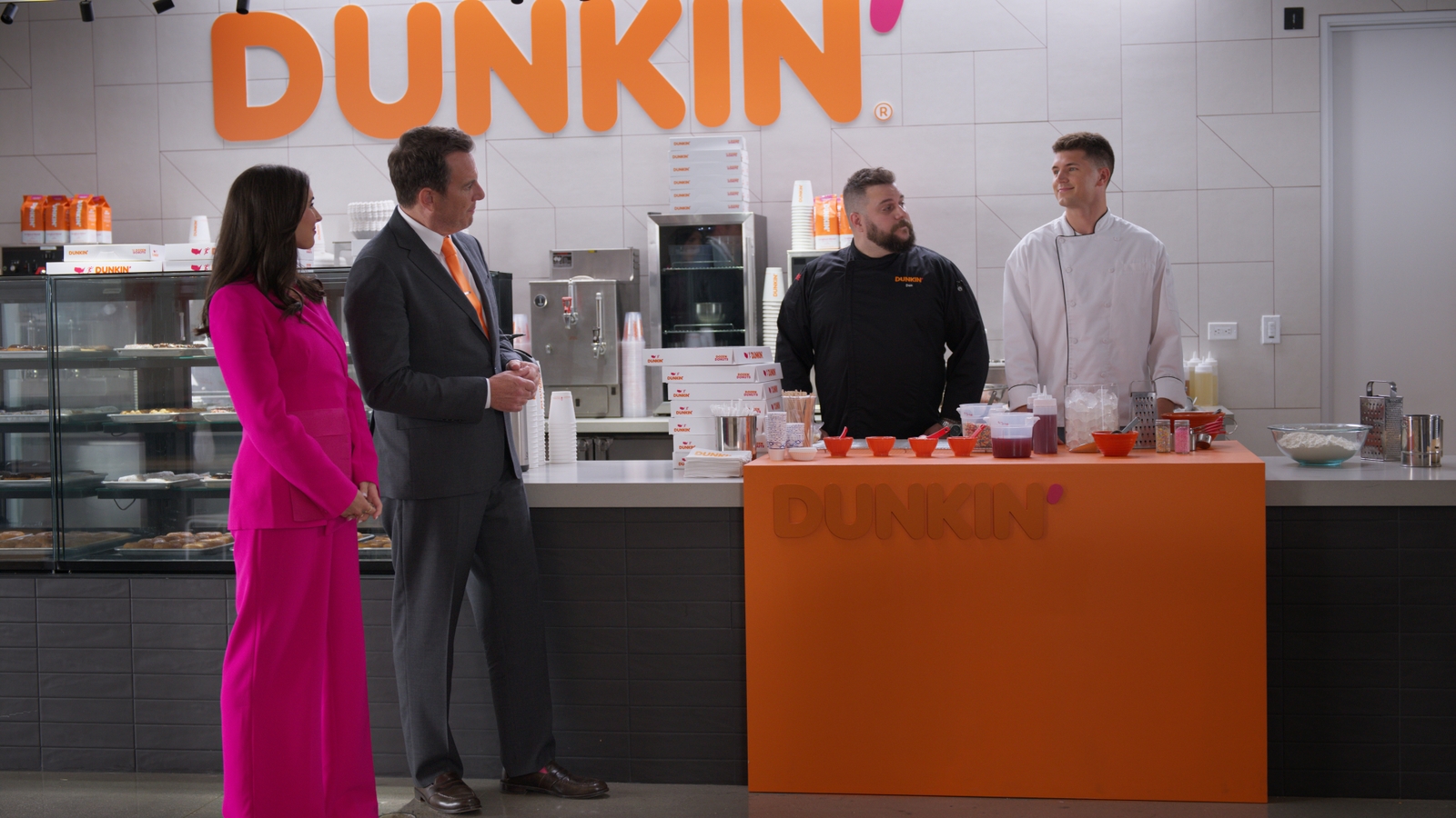 Dunkin'Tern: Chef Nick DiGiovanni with Dunkin' Chef Dan Cole