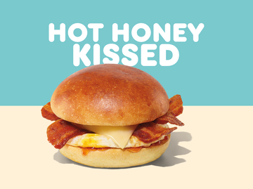 Dunkin' x Mike's Hot Honey Bacon Breakfast Sandwich