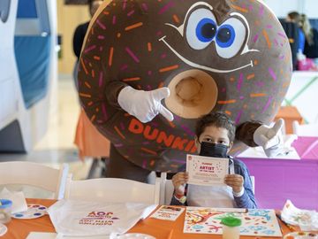 2.1 Million Dunkin’® Iced Coffees Help Bring Joy to Children Battling Illness
