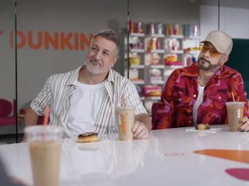 DUNKIN'TERNS JOEY FATONE AND A.J. MCLEAN