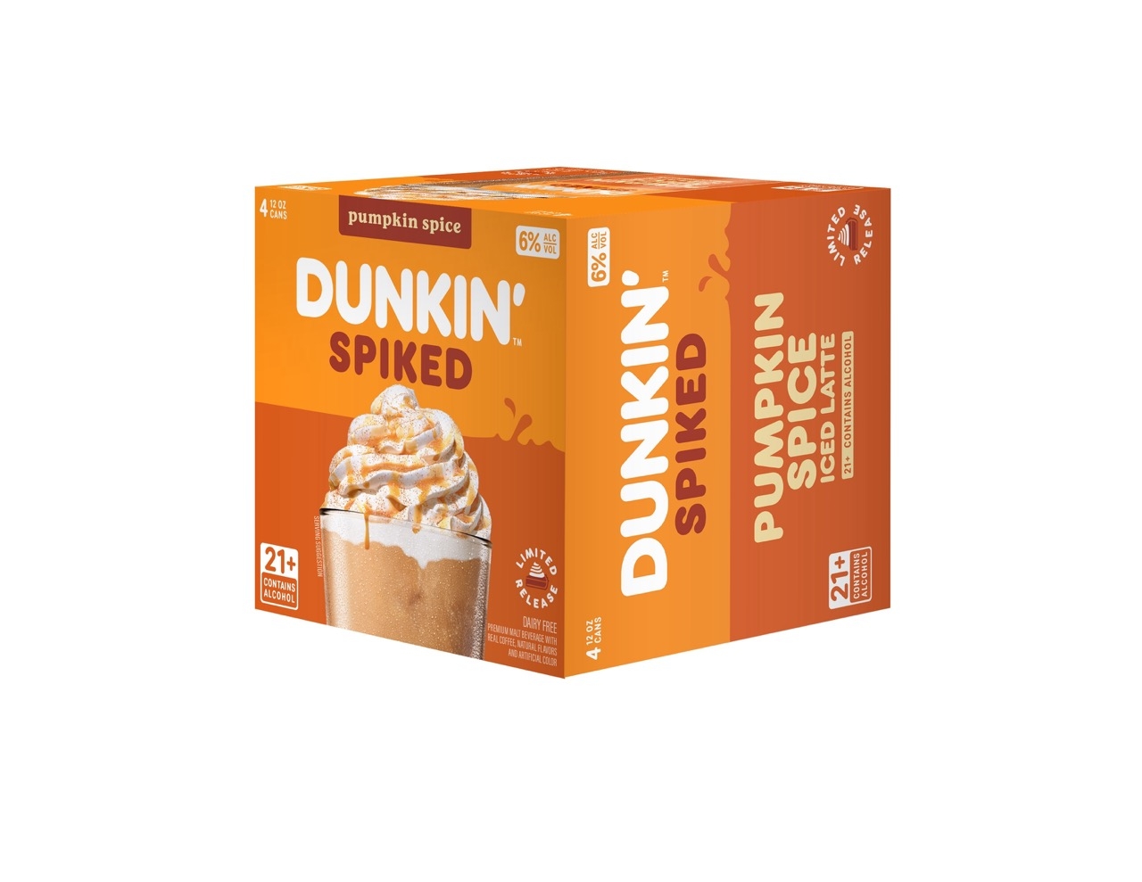 Dunkin' Spiked Pumpkin Spice Iced Latte Case