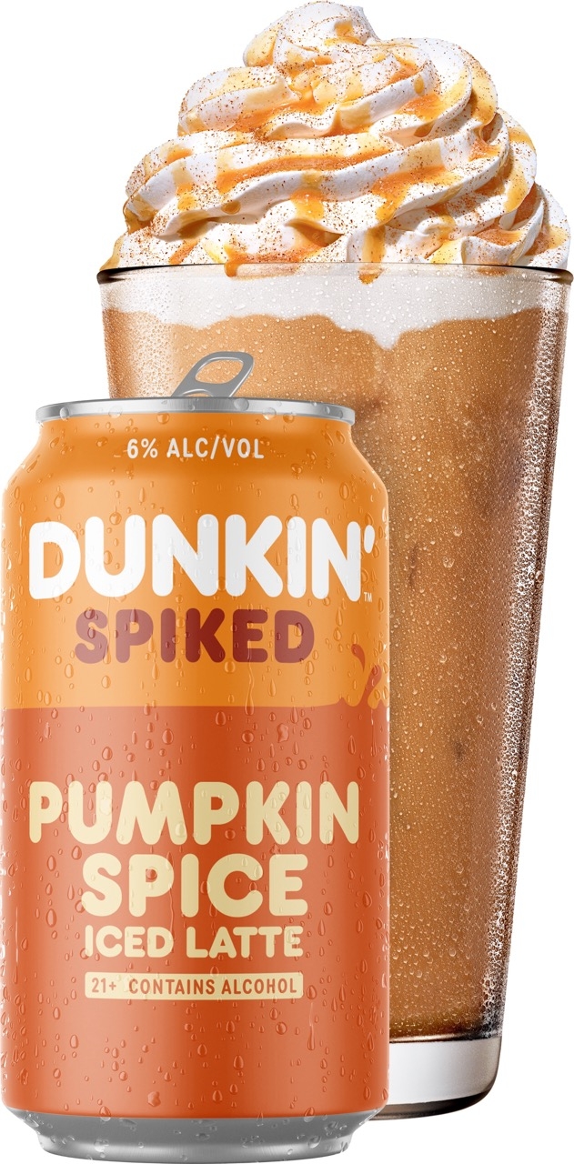 Dunkin' Spiked Pumpkin Spice Iced Latte