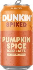 Dunkin' Spiked Pumpkin Spice Iced Latte Single Can