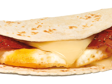 Dunkin' Maple Sugar Bacon Wake-Up Wrap