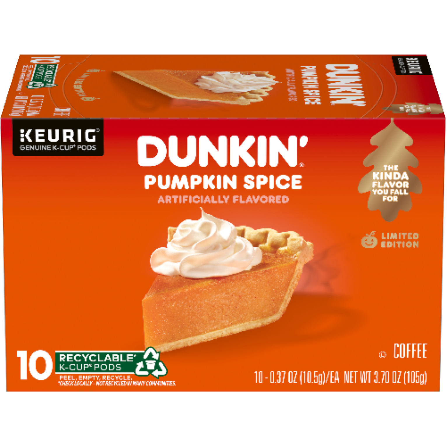 Dunkin' Pumpkin Spice K-Cup Pods