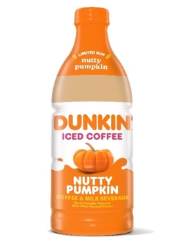 Dunkin' Nutty Pumpkin Iced Coffee