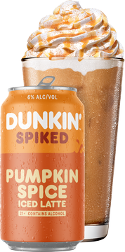 Dunkin' Spiked Pumpkin Spice Iced Latte