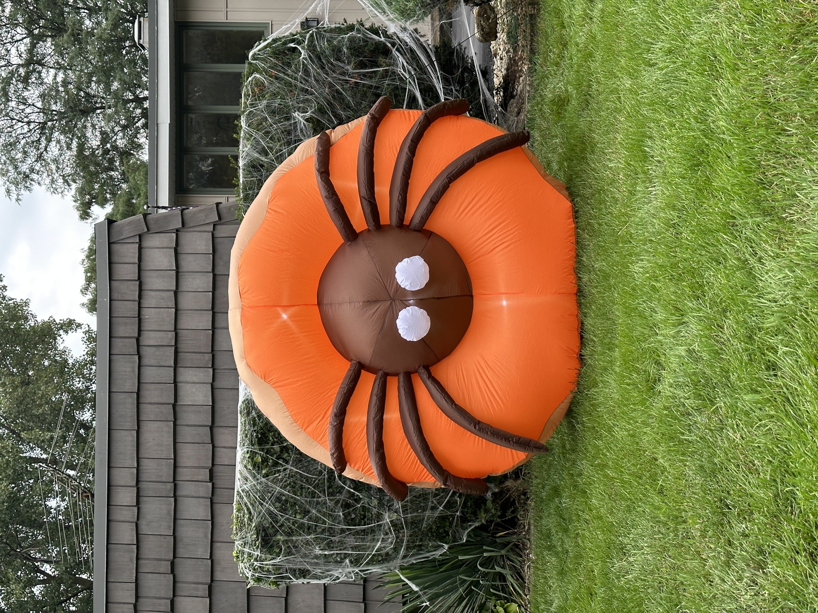 Dunkin' Inflatable Spider Donut