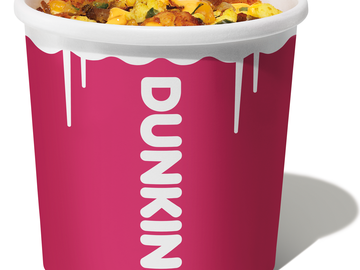 Dunkin' Hash Brown Brisket Scramble Bowl