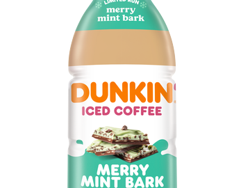 Dunkin' Merry Mint Bark Iced Coffee