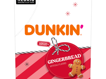 Dunkin' Gingerbread K-Cup Pods