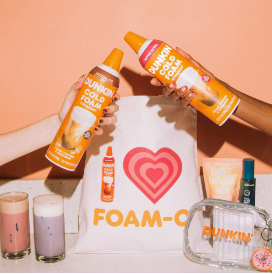 Sweet Swag! Dunkin' x Chillhouse FOAM-O Kit