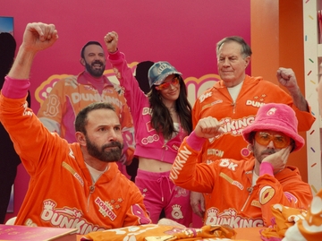 The DunKings 2.0: Ben Affleck, Casey Affleck and Bill Belichick