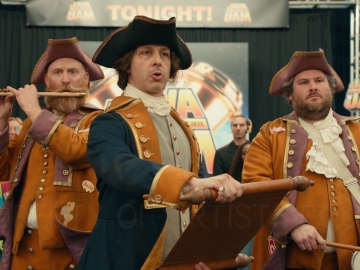 DunKing Jeremy Strong channels the essence of perhaps the most famous Bostonian Paul Revere