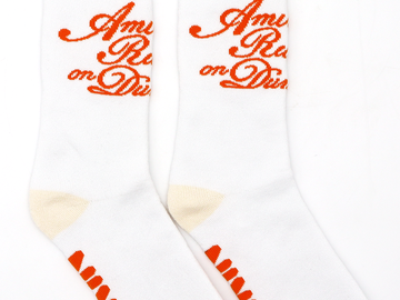 America Runneth On Dunkin: White Socks America Runneth On Dunkin: White Socks