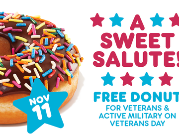 Dunkin’® Honors Military Members on Veterans Day Dunkin’® Honors Military Members on Veterans Day