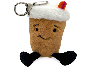 Dunkin' Iced Cup Plushie Key Chain