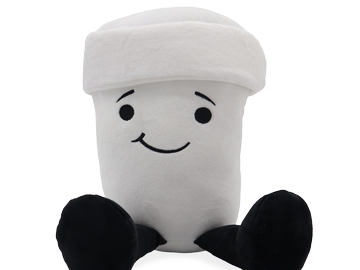 Dunkin' Hot Cup Plushie Key Chain