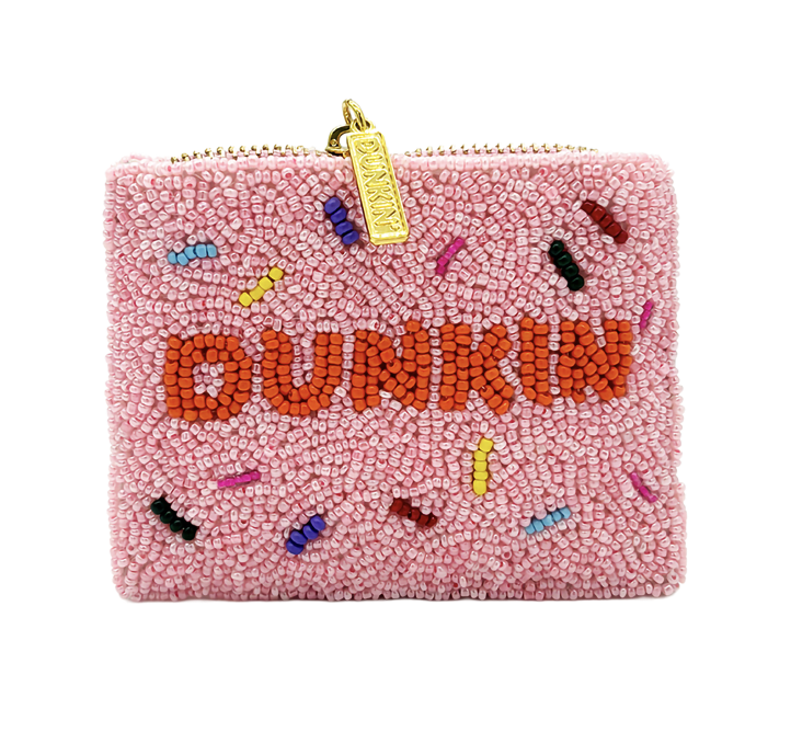 Dunkin' Beaded Sprinkle Pouch