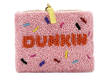 Dunkin' Beaded Sprinkle Pouch