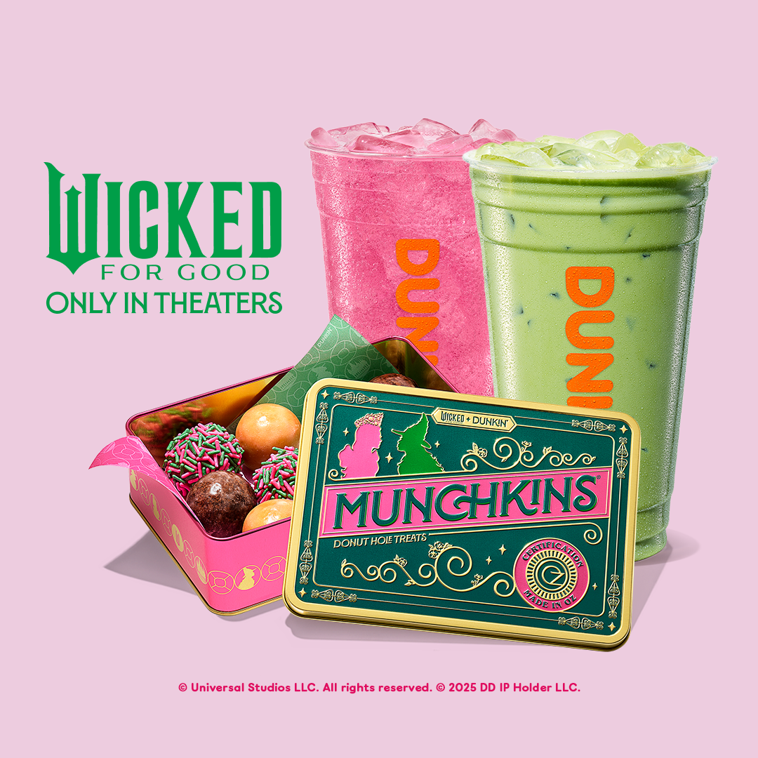 Dunkin' x Wicked Menu