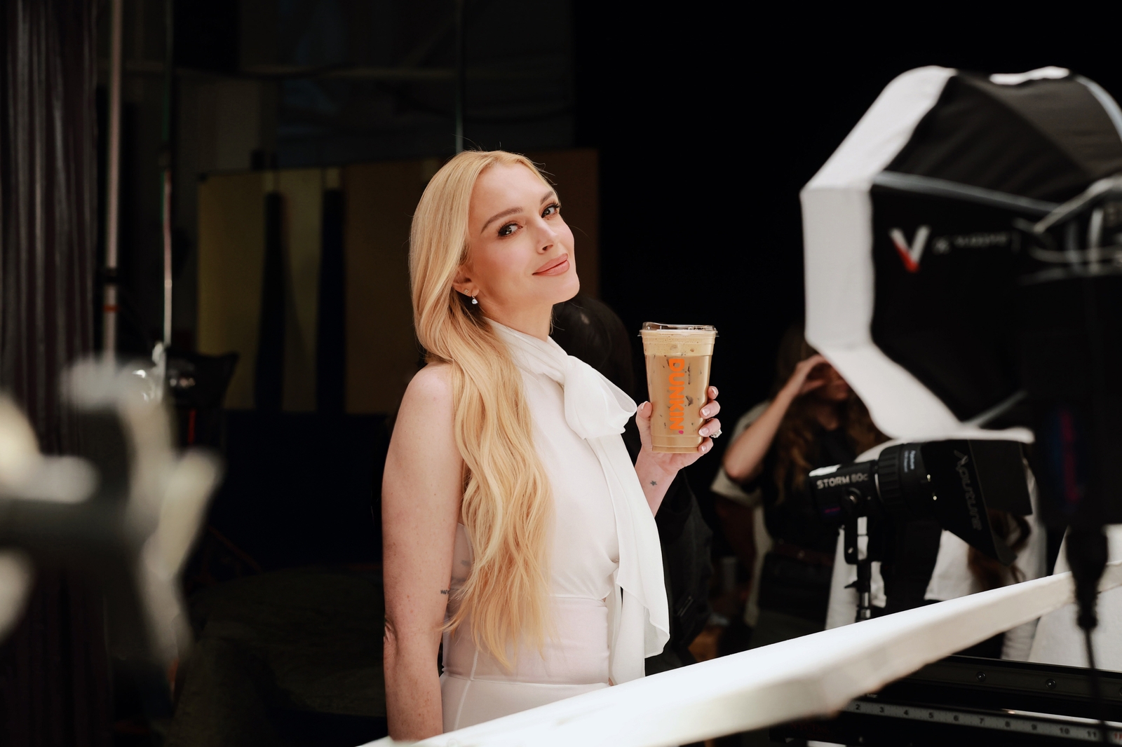 Lindsay Lohan x Dunkin'