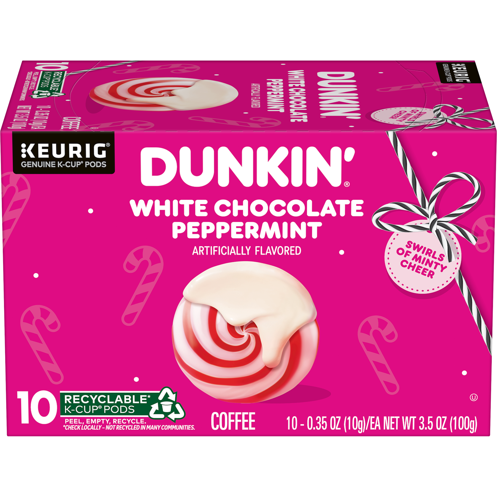 Dunkin' White Chocolate Peppermint Pods