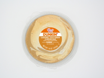 The Father’s Table x Dunkin’ Caramel Cold Brew Cheesecake The Father’s Table x Dunkin’ Caramel Cold Brew Cheesecake