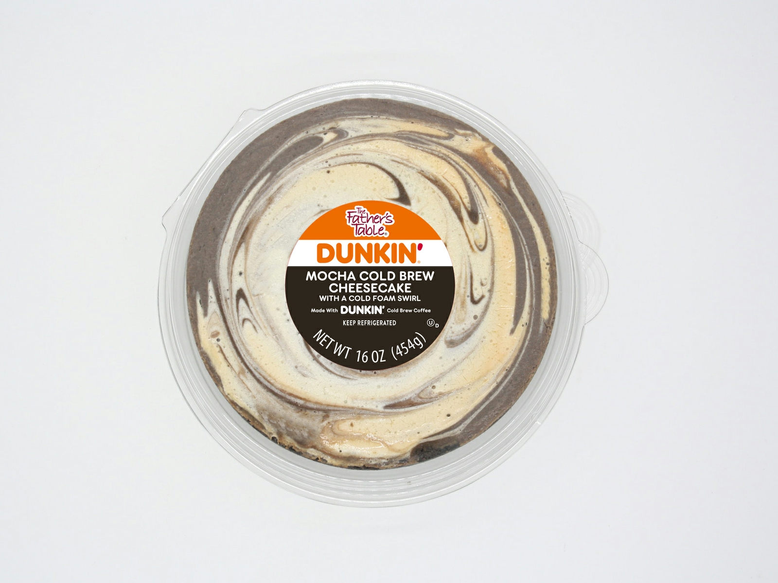 The Father’s Table x Dunkin’ Mocha Cold Brew Cheesecake