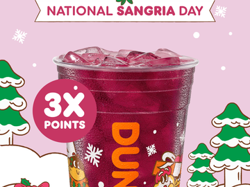 Cheers! Celebrate National Sangria Day with Dunkin’®