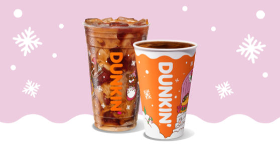 Dunkin' Iced and Hot