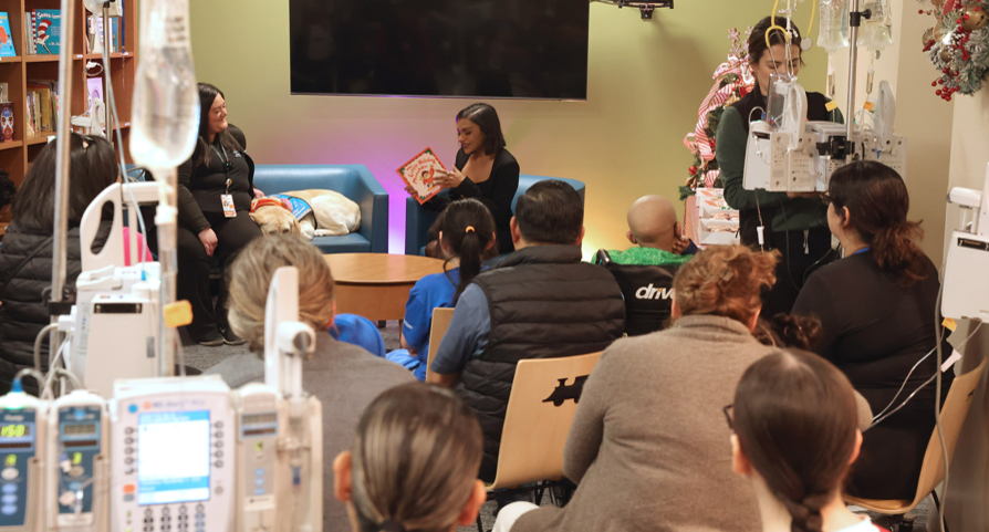 Mindy x Dunkin' Book Reading - Group Shot