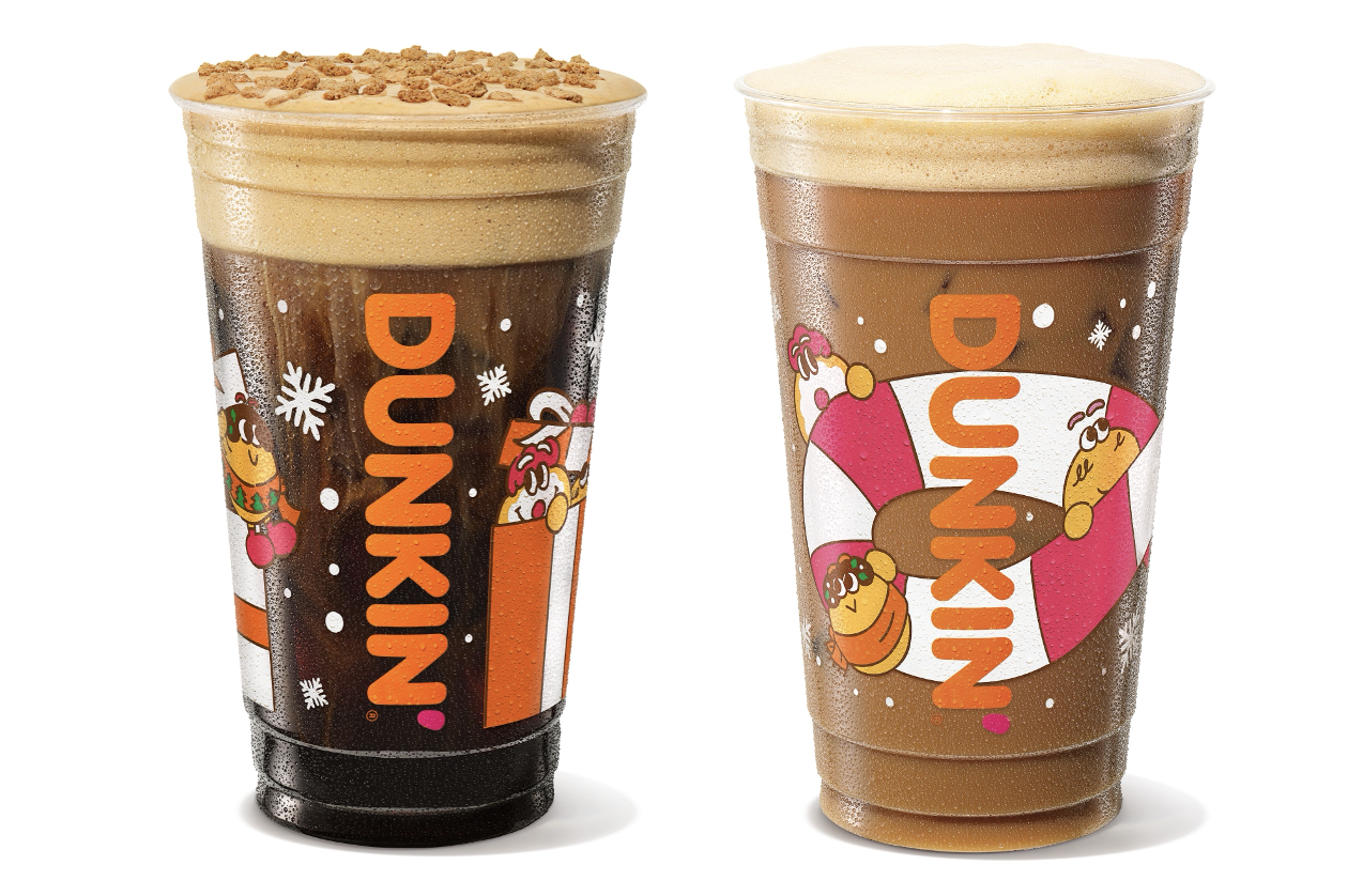 Dunkin' Cookie Butter Cold Brew & Cookie Butter Shakin' Espresso