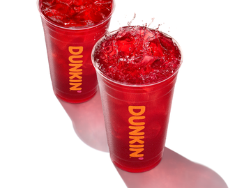 Dunkin' Raspberry Watermelon Refresher Dunkin' Raspberry Watermelon Refresher